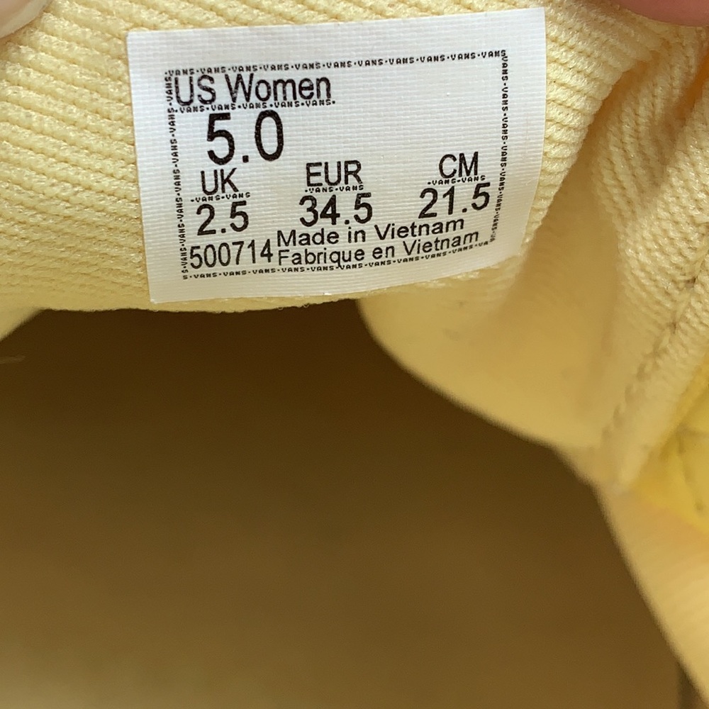 Yellow Vans - image 7